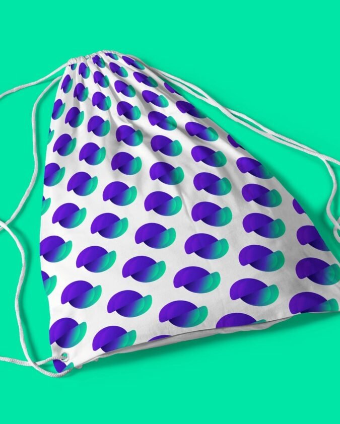Divi Engine String Bag (Small Logos)